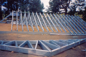 Steel Truss Installation
